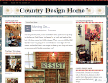 Tablet Screenshot of countrydesignhome.com